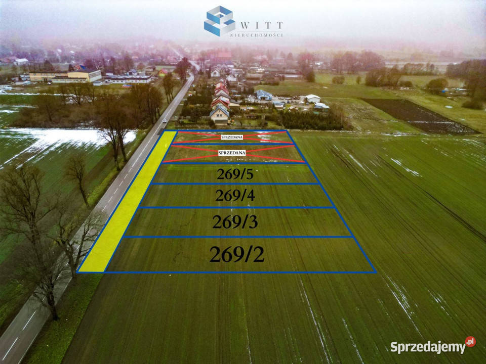 Grunt 1344m2 Burkat warmińsko-mazurskie
