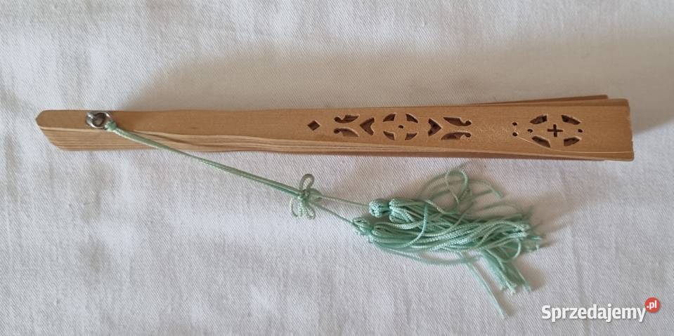 Delikatny ażurowy wachlarz ozdoba inny kolor Warszawa