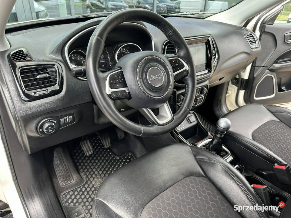 Jeep Compass Półskóra Grzane fotelekierownica wielofunkcyjna kierownica Kąty Opolskie