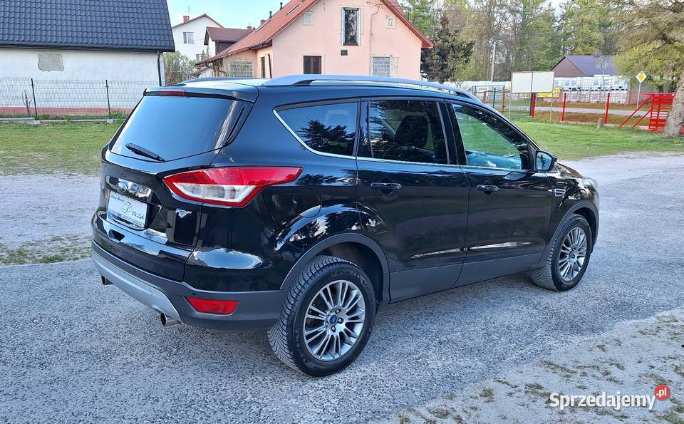Ford Kuga 20 140 z Niemiec bezwypadkowy półskóra światła do jazdy dziennej