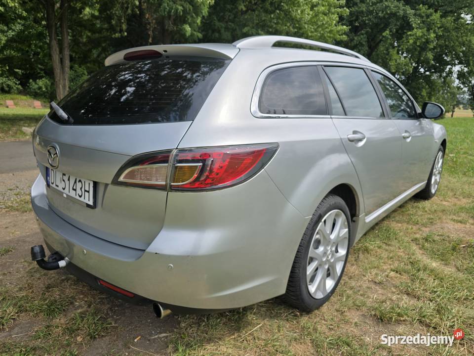 Mazda 6 GH kombi hak benzyna PIĘKNA Webasto na aluminiowe felgi Legnickie Pole