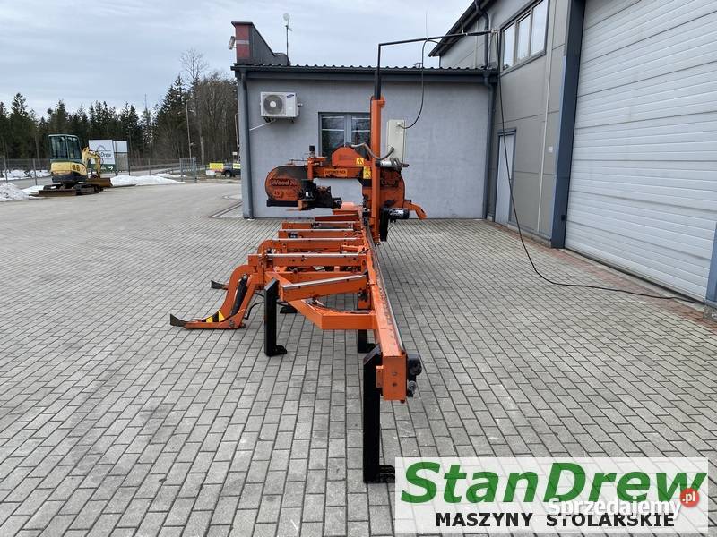 Trak WoodMizer LT 40 z hydrauliką i korowarką Mojusz