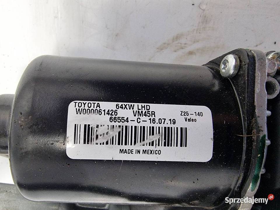 MECHANIZM WYCIERACZEK PRZÓD LEXUS RX350 osobowe Pozostałe sprzedam