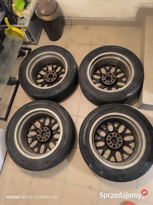 Sprzedam felgi 16 BBS Z OPONAMI HANKOK Samochodowe Zambrów sprzedam