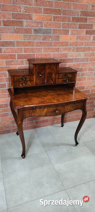 Piękne biurko sekretarzyk Ludwik Filip antyk Łagów sprzedam