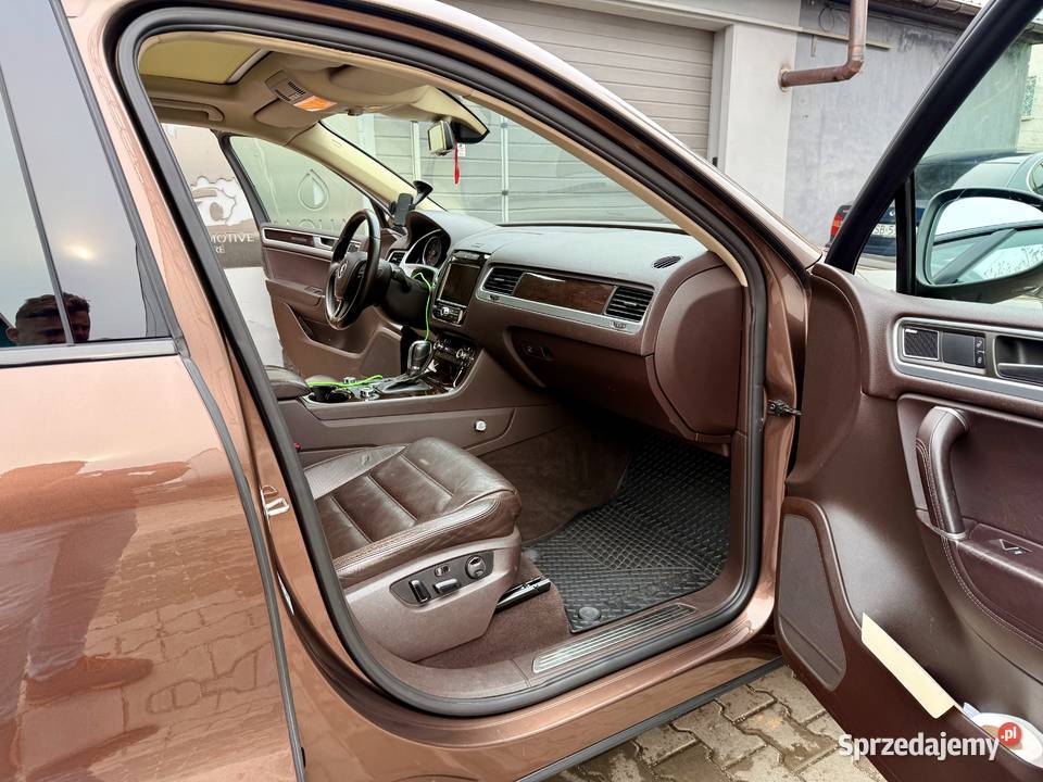 Volkswagen Touareg II 42 TDI V8 PPF Ceramika Hak Touareg Bielsko-Biała sprzedam