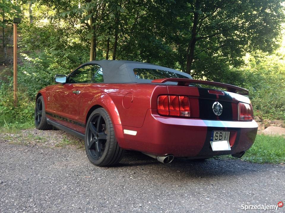 FORD MUSTANG KABRIO 40 V6 GAZ SUPER STAN ZAMIANA Szczecinek
