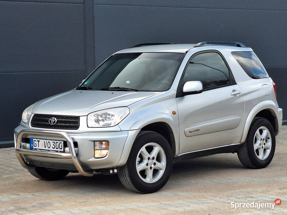 Toyota RAV4 4X4 benzyna 20VVTi z Niemiec stan II aluminiowe felgi warmińsko-mazurskie Olsztyn sprzedam