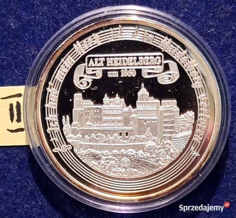 Srebrny Numizmat II Numizmatyka śląskie Gliwice