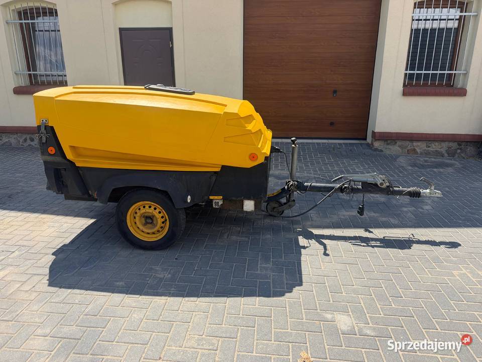 Atlas Copco model XAS 67 DD mobilna sprężarka lubuskie Żary