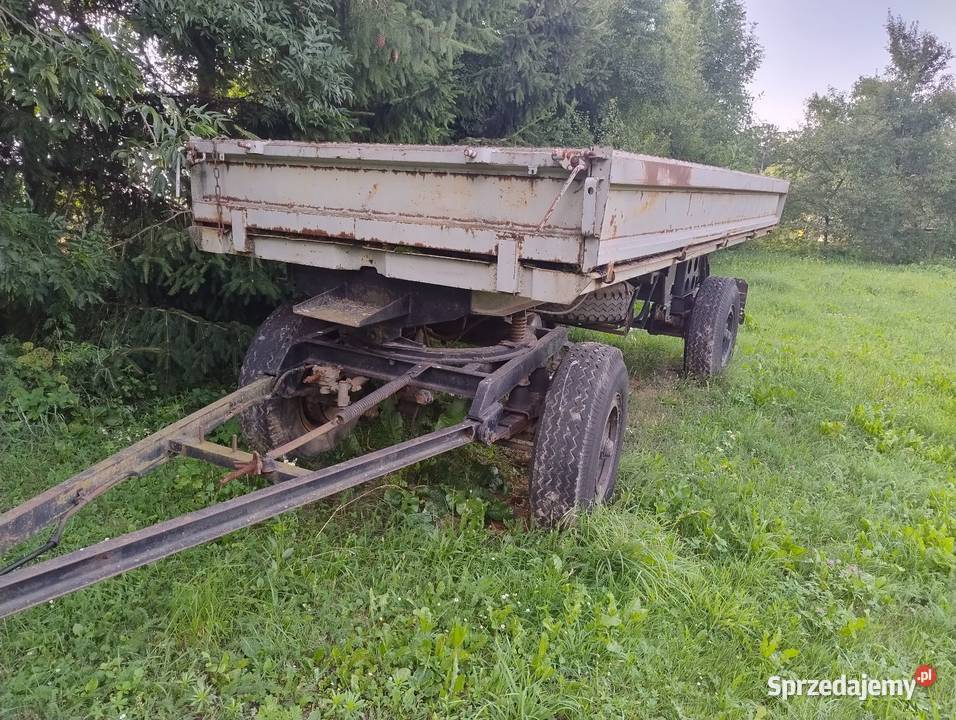 Przyczepa IFA hl 8011 wywrotka dwie strony Chełm