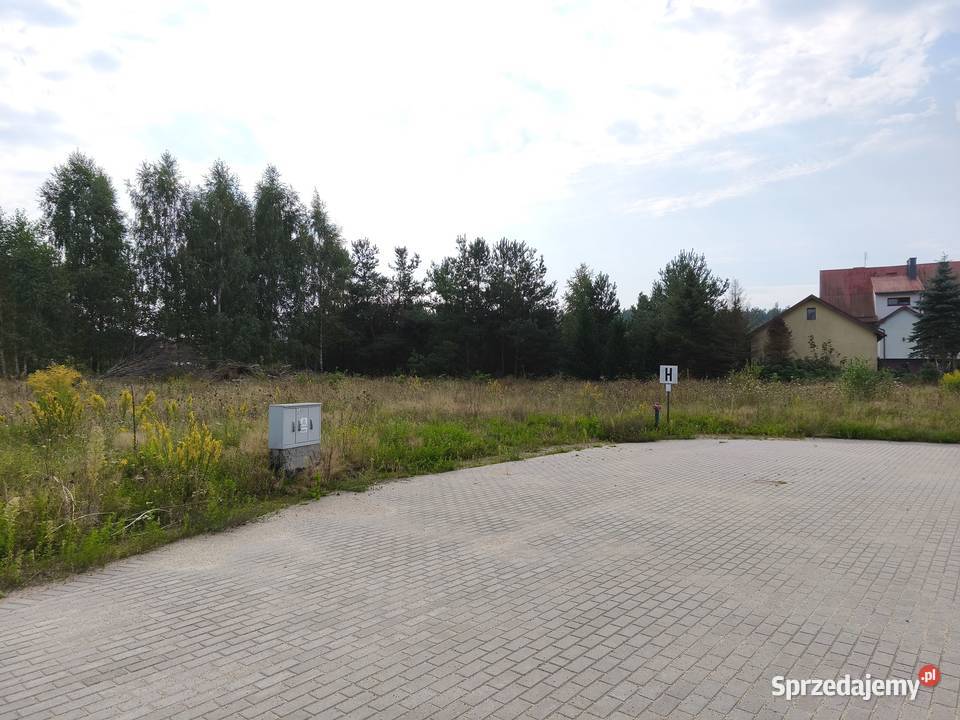 Działka na wsi z miejskimi udogodnieniami Linia sprzedam