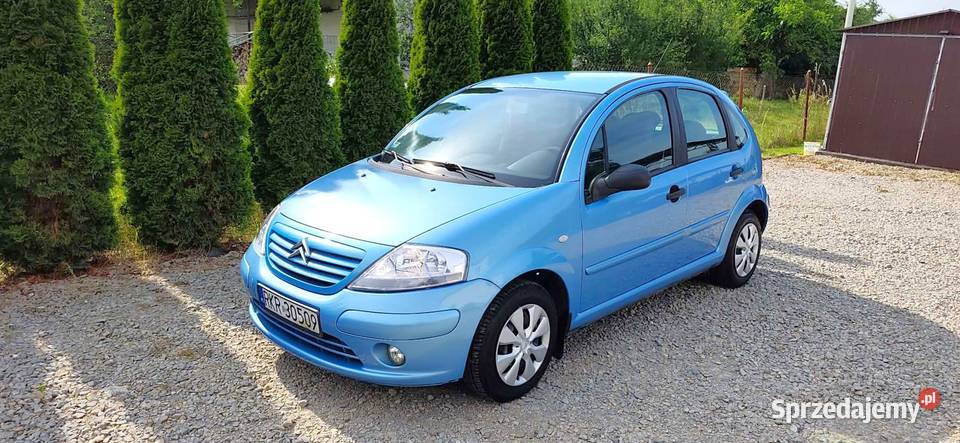 Citroen C3 2004r 11 BenzynaGAZLPG Klimatyzacja Jasło