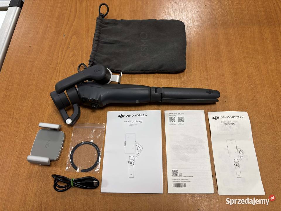 Stabilizator ręczny DJI Osmo Mobile 6 szary Akcesoria GSM Elbląg