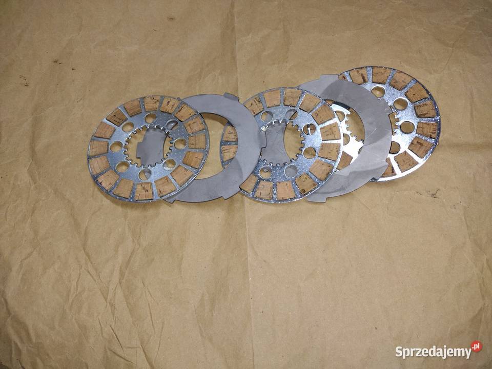 Tarczę sprzęgłowe WSK 125 Oryginał Korek Zestaw Łańcut