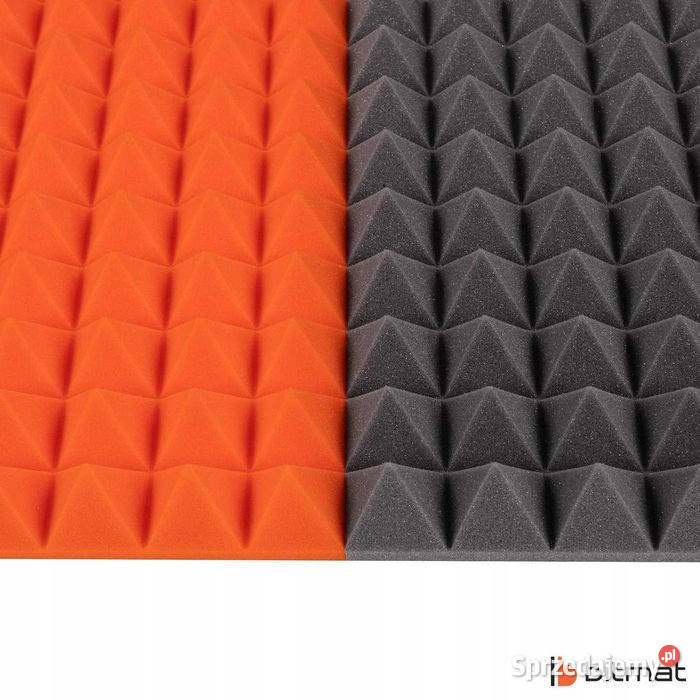 Pianka wygłuszająca piramidka akustyczna panele