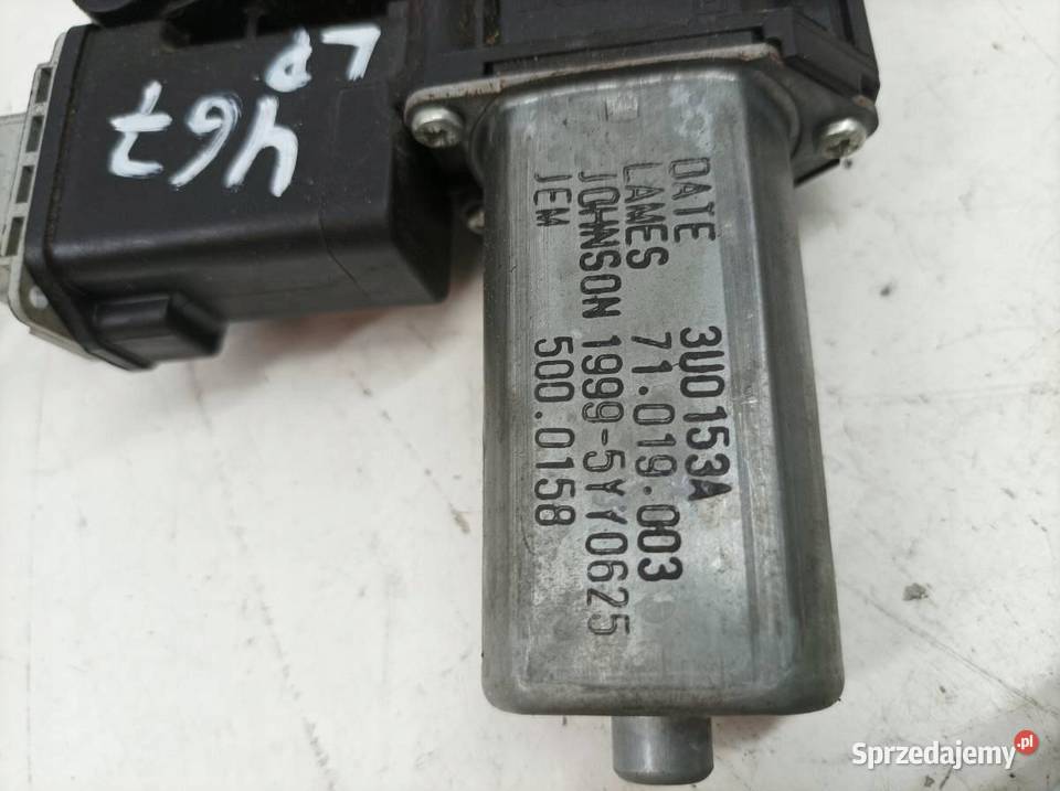 MECHANIZM SZYBY LEWY PRZÓD 5D EU 3U0153A Opel