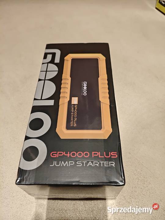 Gooloo gp 4000 plus jump starter urządzenie Prostowniki i kable rozruchowe Kraków sprzedam