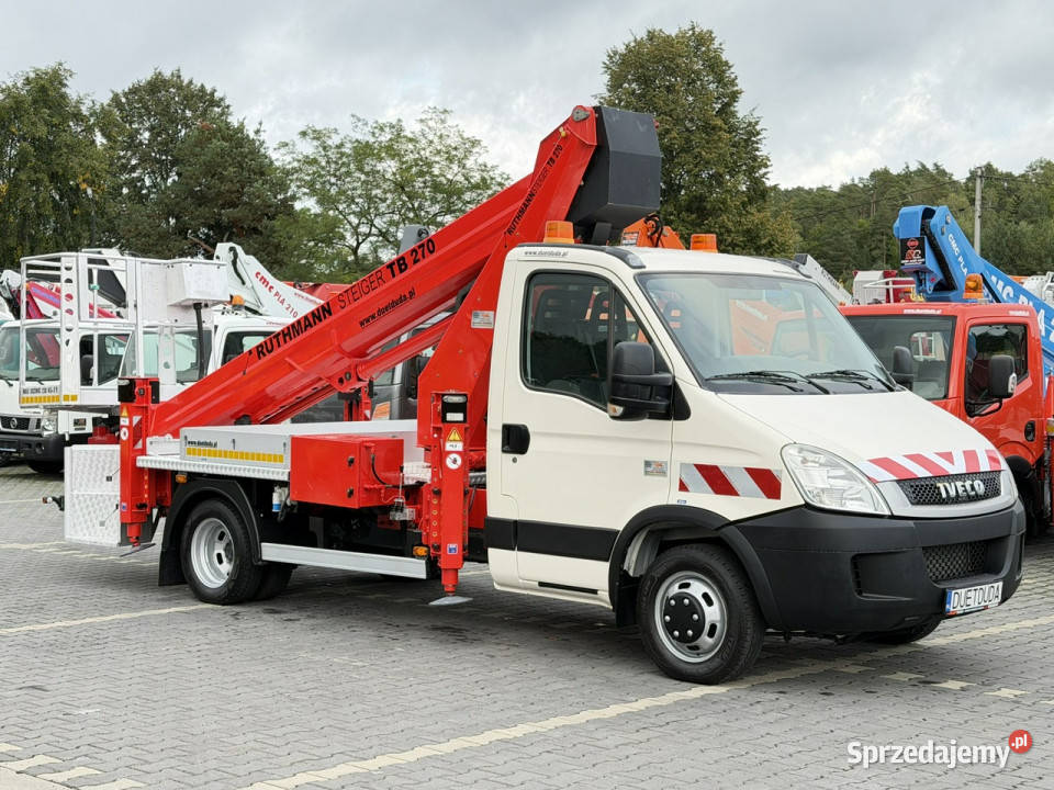 Iveco Daily Podnośnik Koszowy RUTHMANN TB 270