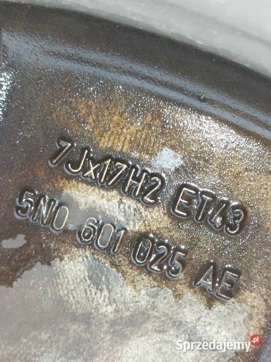 FELGA ALUMINIOWA R17 5X112 ET43 OC57 7JX17H2