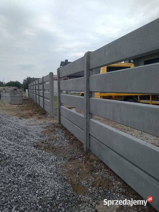 Ogrodzenia betonowe Wolsztyn usługi budowlane