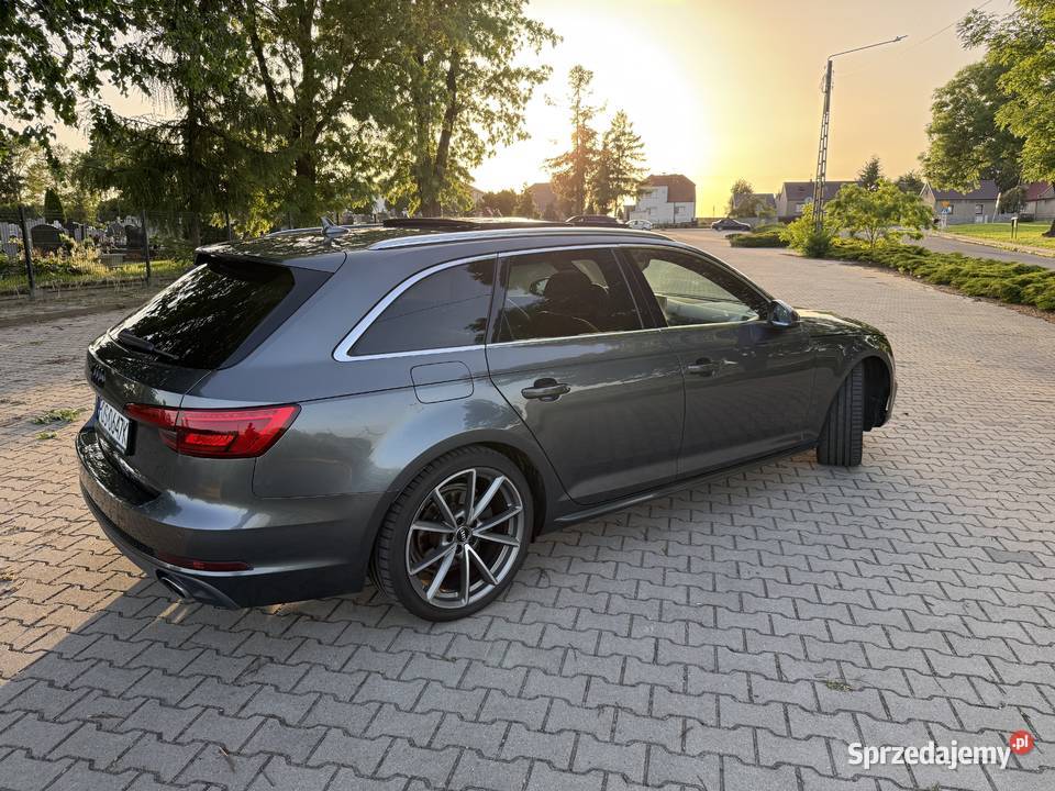 Audi A4 3x Sline 20 TFSI Martix VC BO czujnik parkowania Ostrów Wielkopolski