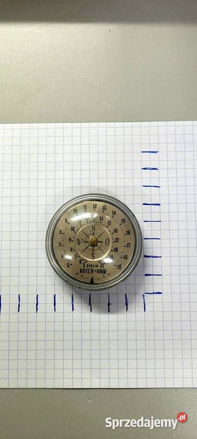 Zegar słoneczny poziomy magnetyczny Chojna