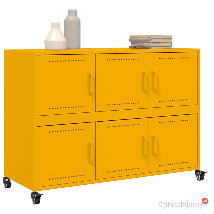 Szafka musztardowa 1005x39x72 stal WM846743