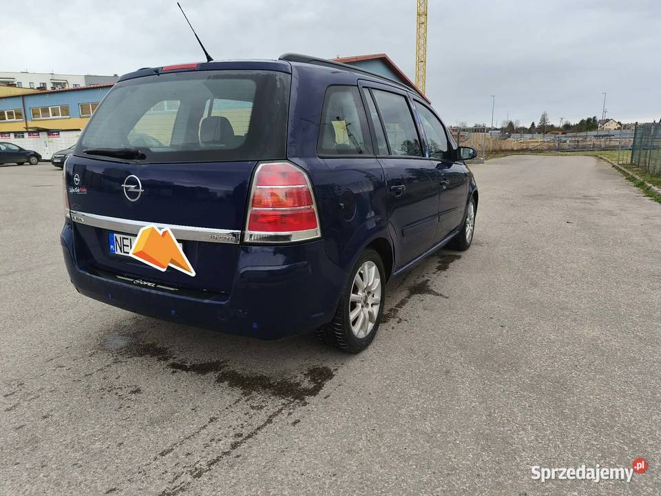 Sprzedam Opel Zafira b 19 100 2006r warmińsko-mazurskie Ełk