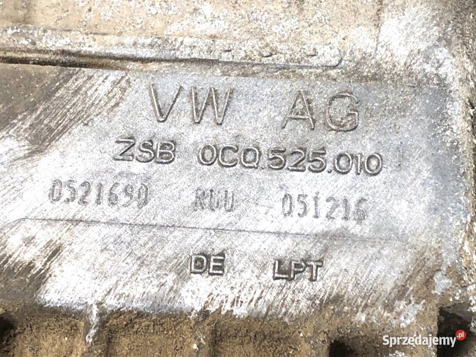 MOST DYFER TYŁ VW PASSAT B8 0CQ525010 20 190 osobowe Mosty