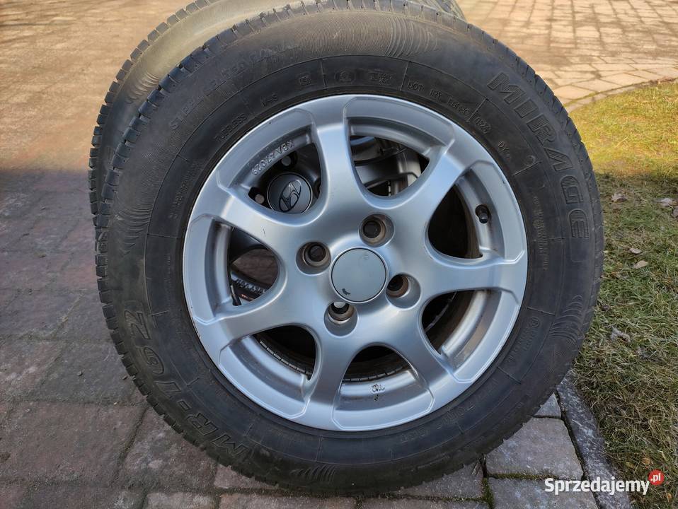 Koła I20 FL2014 opony letnie alufelgi 14 lubelskie Trzydnik Duży