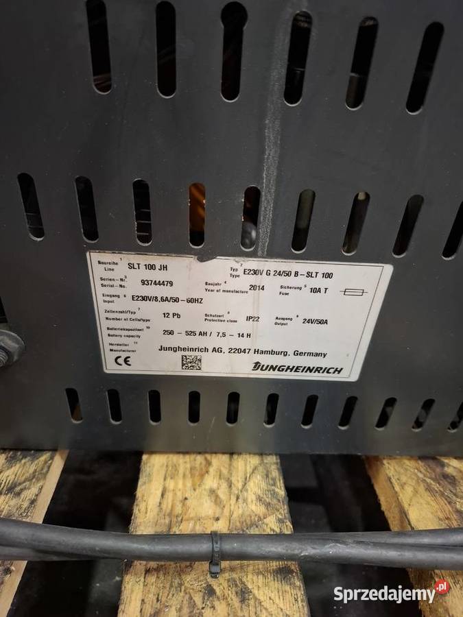 JUNGHEINRICH ERE 225 wózek paleciak widłowy Andrychów