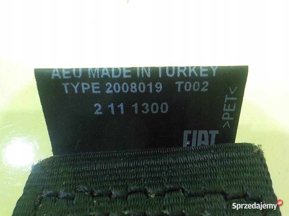 FIAT DOBLO II 13 MJET 12r VAN pas bezpieczenstwa mazowieckie sprzedam