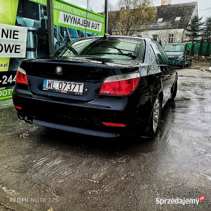 BMW e60 530i 30 Benz gaz automat 2004r Kwidzyn sprzedam