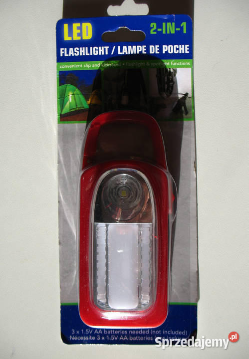 Lampka LED w pelner pod namiot itd 2 w 1 NOWA