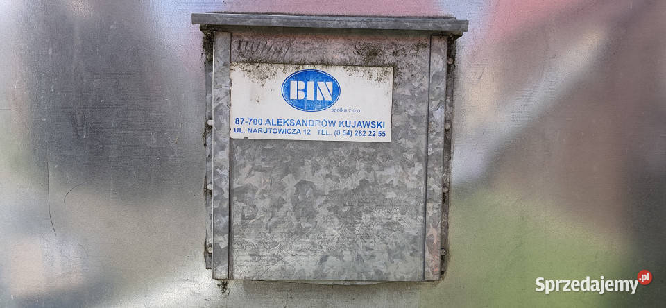 Silos zbożowy BIN 28 ton 374 m3 Pozostałe Oborzany