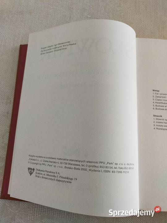 Słownik synonimów i antonimów Gajewska Pawlus Rok wydania 2002 mazowieckie Siedlce