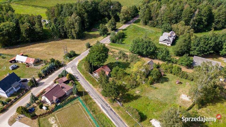 Janowicze Uzbrojona piękna działka asfalcie kanalizacja sprzedam