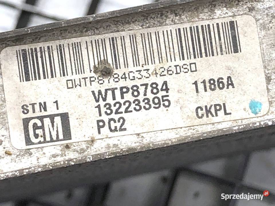 INTERCOOLER OPEL ZAFIRA B 13223395 19 150 0519 Układ chłodzenia