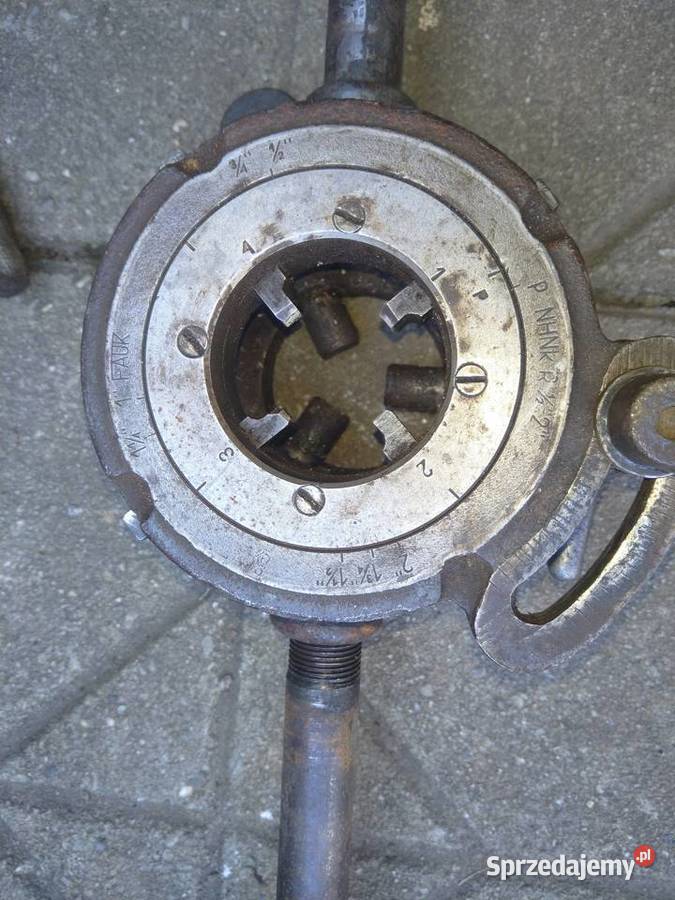 Gwintownica do rur NHNhR do 2 sprawna kpl noży Bielsko-Biała