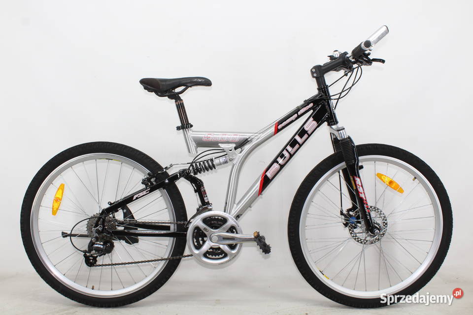 Amortyzowany ALU rower MTB BULLS 24 Biegi Koła