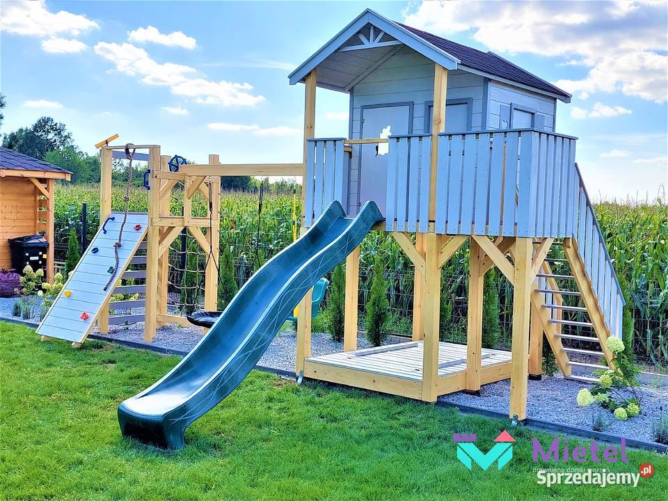 Domek z dużą piaskownicą zestaw dziecięca