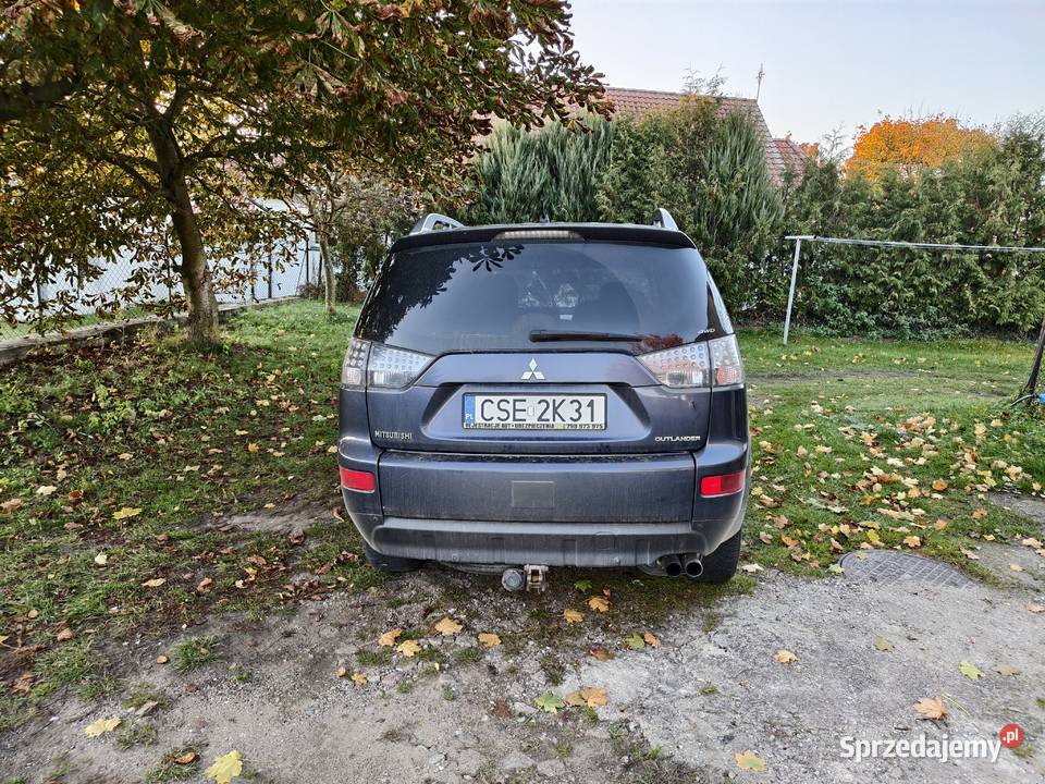Mitsubishi Outlander 2 2did 4x4 7osobowy Zarejestrowany w Polsce kujawsko-pomorskie Sępólno Krajeńskie