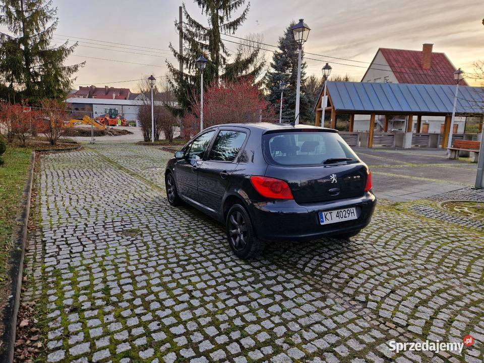 Peugeot 307 Lift 16 HDI Niski Przebieg klimatyzacja 307 Ryglice