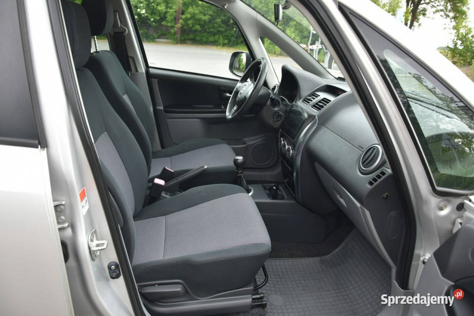 Suzuki SX4 16 16v 107 2007r SALON 4x4 światła przeciwmgielne Kampinos