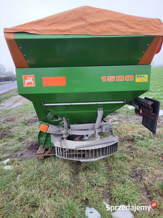 Rozsiewacz amazone m maxis 2500 nawozu wielkopolskie