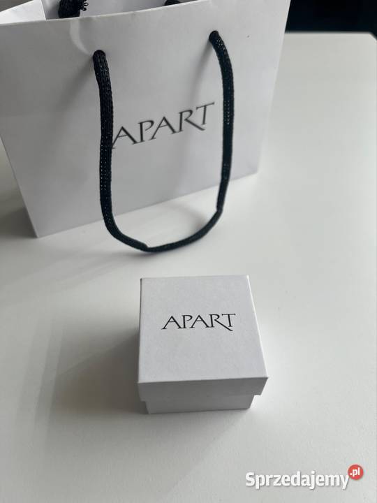 Pierścionek srebrny z cyrkoniami serce Apart Witowo