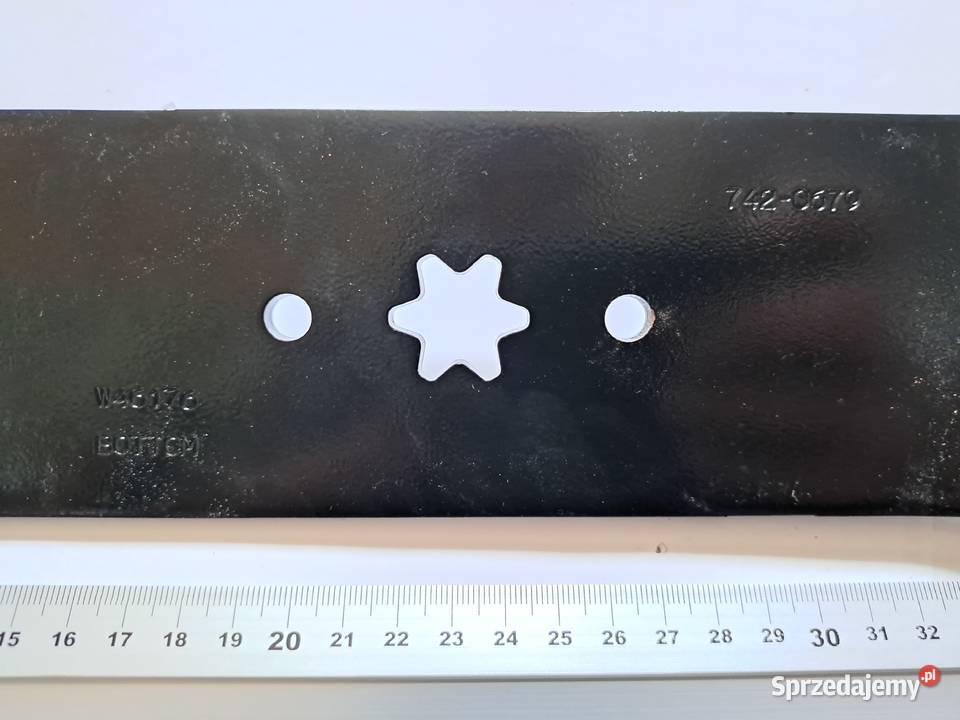 Nowy nóż MTD 54 prawy 7420679 gwiazdka6 L465 MM małopolskie