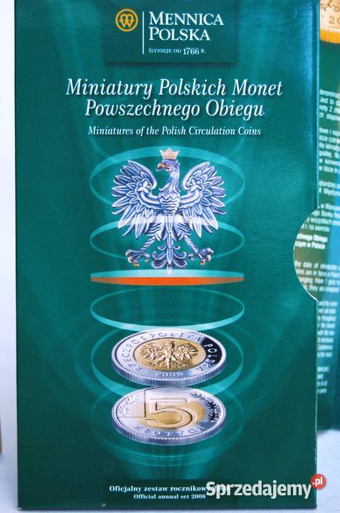 Mennica Polska miniatury polskich monet Pozostałe lubelskie Lublin