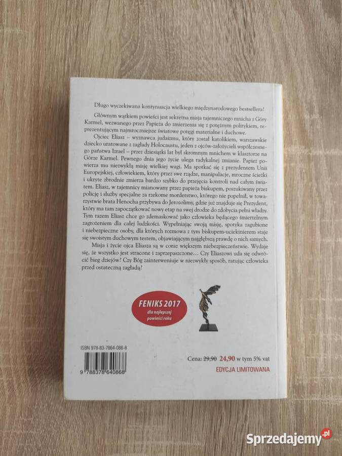 Ojciec Eliasz Dzień gniewu Obrien k Kultura i Rozrywka Szczecin